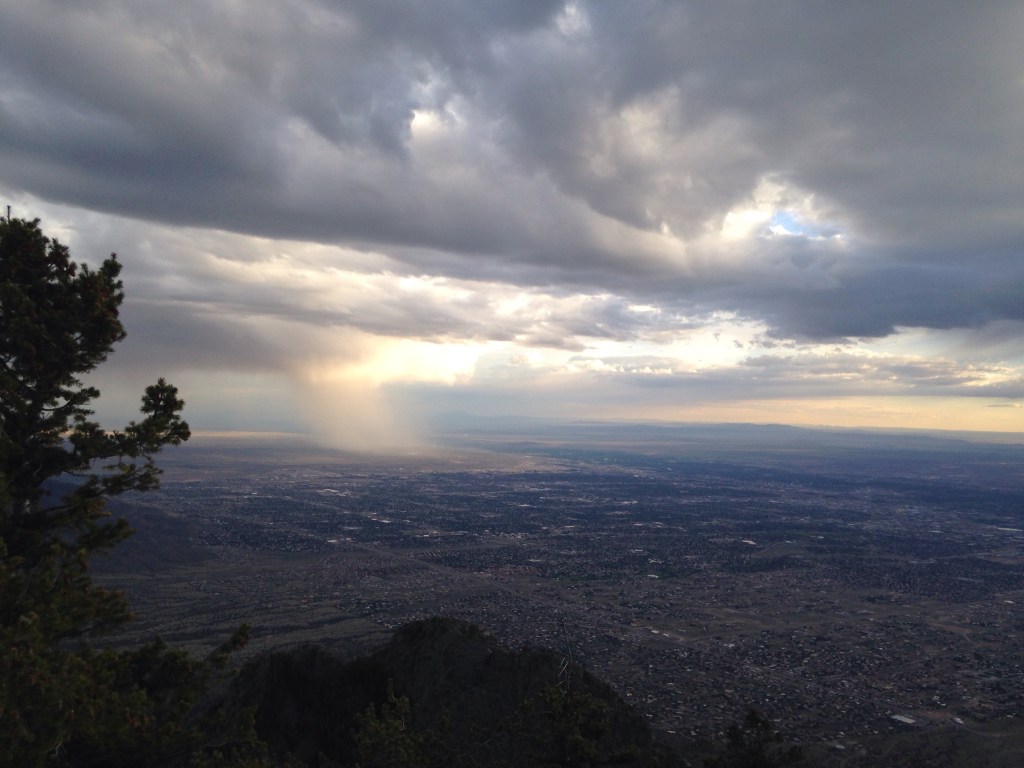 Sunset on the&nbsp;Sandias