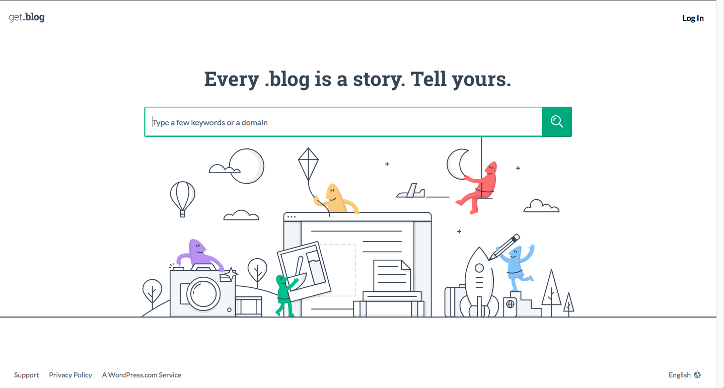 New .blog Domain