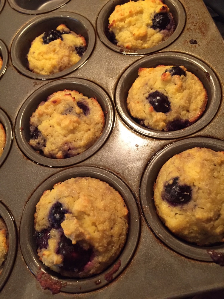 The Quest for a Blueberry Coconut Flour Muffin that Looks Pretty